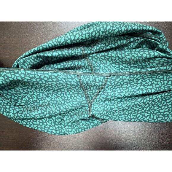 Lululemon Wunder Under Hi-Rise Miss Mosaic Hunter Green Size 4 EUC - Picture 5 of 11